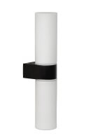 Wandlampe Up Down Glas G9 IP44 2-flammig L:29 cm
