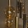 Pendelleuchte Glas Bernstein 12-flammig G9 L:143 cm