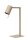 Tischlampe flexibel Metall Taupe GU10 H:50 cm edel