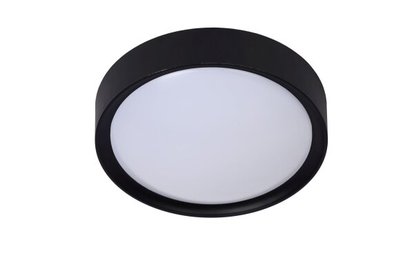 Deckenleuchte Schwarz E27 B:25 cm modern edel rund