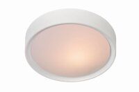 Deckenlampe Weiß 2-flammig E27 B:25 cm modern edel