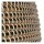 Hängelampe Metall Seegras Schwarz E27 rund L:47 cm