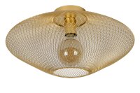 Vintage Deckenlampe Metall Messing E27 B:45 cm edel