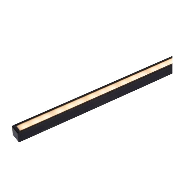 LED Wandleuchte Schwarz 2700 K IP44 L:90 cm edel