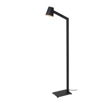 Stehlampe flexibel Schwarz E14 H:150 cm modern edel