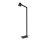 Stehlampe flexibel Schwarz E14 H:150 cm modern edel