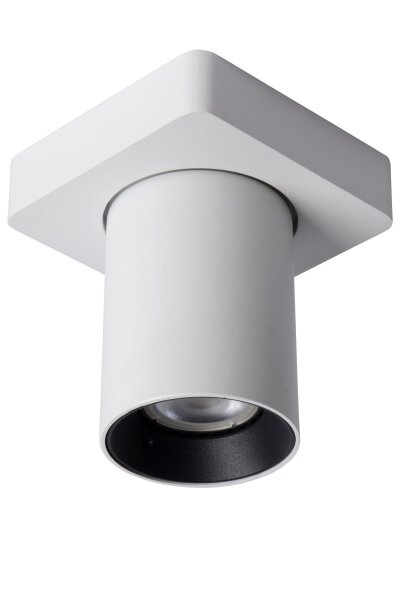 Deckenstrahler Aluminium Weiß 2200 K B:10 cm modern
