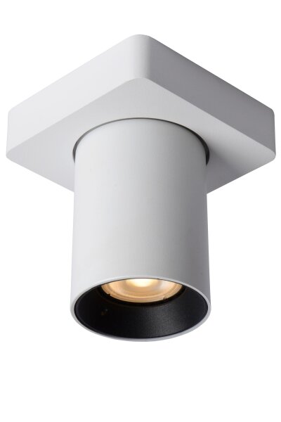 Deckenstrahler Aluminium Weiß 2200 K B:10 cm modern