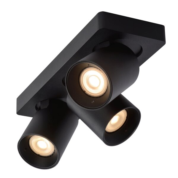 Deckenstrahler Aluminium Schwarz 2200 K modern edel