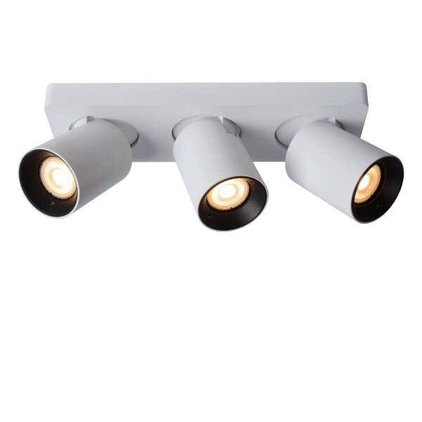Deckenstrahler flexibel Aluminium Weiß GU10 2200 K