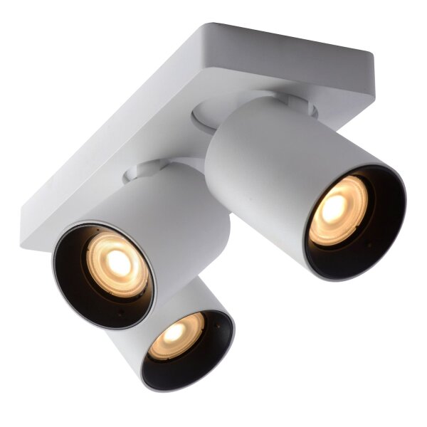 Deckenstrahler flexibel Aluminium Weiß GU10 2200 K
