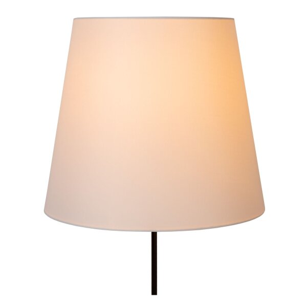 Stehleuchte Metall Schwarz E27 H:150 cm modern edel