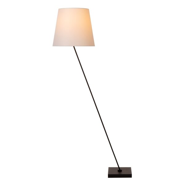 Stehleuchte Metall Schwarz E27 H:150 cm modern edel