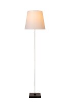 Stehleuchte Metall Schwarz E27 H:150 cm modern edel