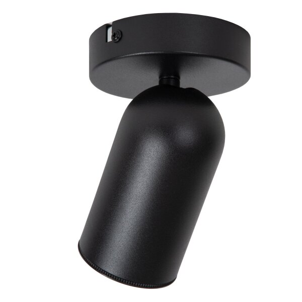 Deckenstrahler verstellbar Schwarz GU10 L:14 cm