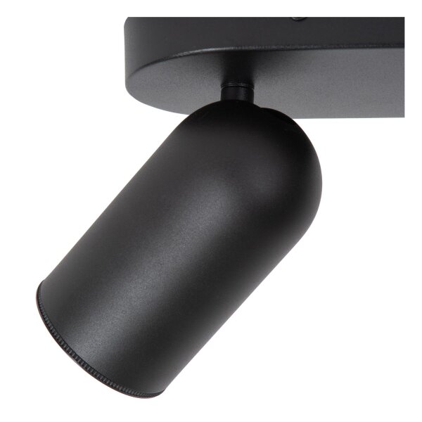 Deckenstrahler flexibel Schwarz GU10 modern edel