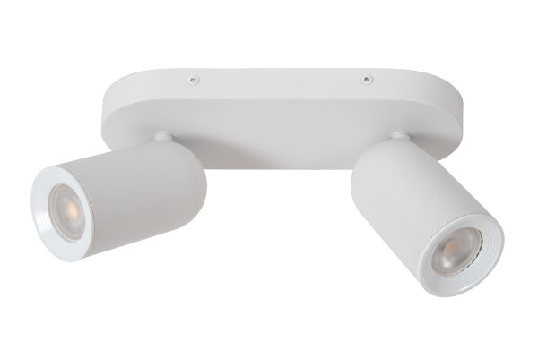 Deckenstrahler flexibel Weiß GU10 modern edel rund