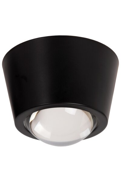 LED Deckenlampe Aluminium Schwarz 3000 K modern edel