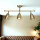 Lampe de plafonnier orientable Rustique Bronze clair