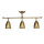Lampe de plafonnier orientable Rustique Bronze clair