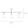 Lampe de plafonnier orientable Rustique Bronze clair