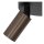 Deckenstrahler flexibel Kaffeebraun B:18 cm GU10