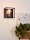Wandlampe Metall Schwarz E27 L:22 cm modern edel