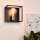 Wandlampe Metall Schwarz E27 L:22 cm modern edel