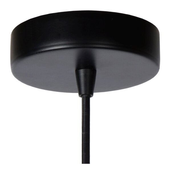 Hängelampe Metall Schwarz E27 B:22 cm modern edel