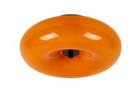 Retro Deckenlampe Glas Schwarz G9 B:30 cm modern