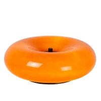 Tischlampe Glas Schwarz G9 H:10,5 cm modern edel