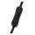 Tischlampe Glas Schwarz G9 H:10,5 cm modern edel