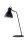 Tischlampe Schwarz E14 H:50 cm Vintage modern edel