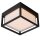 LED Wandleuchte Aluminium Schwarz 3000 K L:17 cm