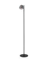 LED Akku Stehleuchte Grau 3000 K 137 cm modern