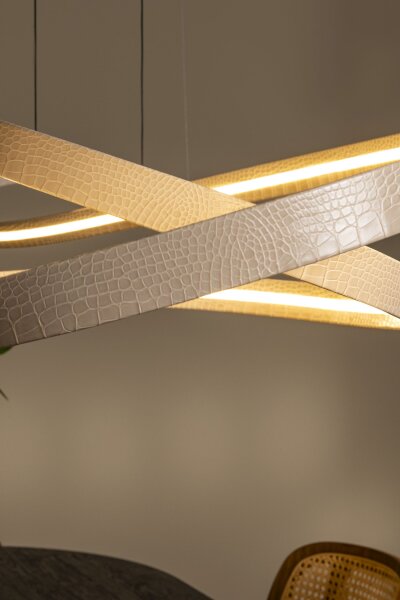 LED Hängelampe Fernbedienung 2200 K 161 cm edel