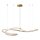 LED Hängelampe Fernbedienung 2200 K 161 cm edel