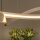 LED Hängelampe Fernbedienung 2200 K 161 cm edel
