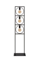 Stehlampe Schwarz E27 H:145 cm Vintage modern edel