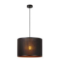 Hängelampe Rattan E27 Ø40 cm blendarm modern...