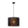 Hängelampe Rattan E27 Ø40 cm blendarm modern edel