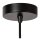 Hängelampe Rattan E27 Ø40 cm blendarm modern edel