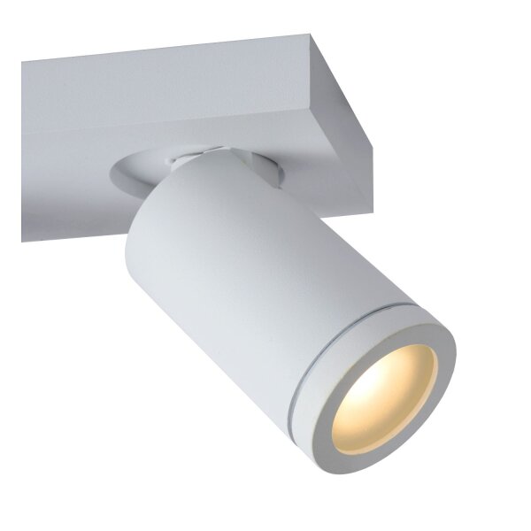 Deckenstrahler Aluminium flexibel GU10 2200 K edel
