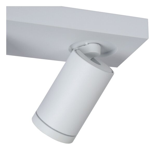 Deckenstrahler Aluminium flexibel GU10 2200 K edel