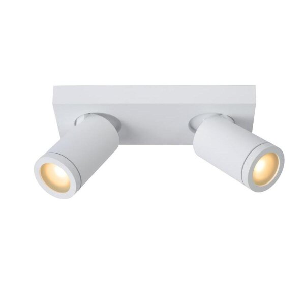 Deckenstrahler Aluminium flexibel GU10 2200 K edel