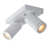 Deckenstrahler Aluminium flexibel GU10 2200 K edel