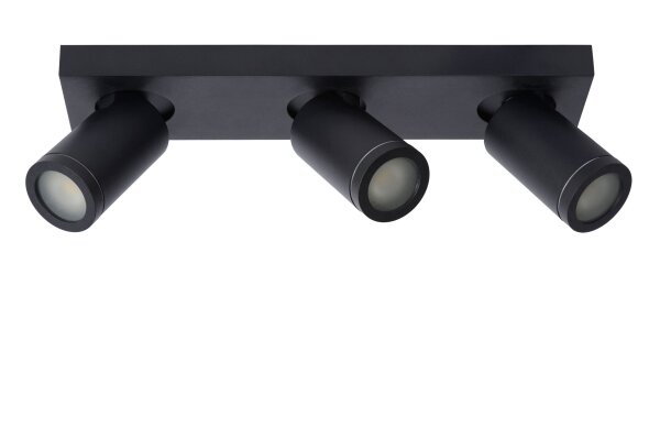 Deckenstrahler flexibel Schwarz 2200 K B:38 cm