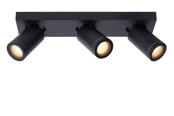 Deckenstrahler flexibel Schwarz 2200 K B:38 cm