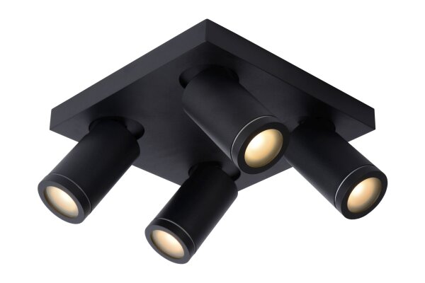 Deckenstrahler Metall Schwarz 2200 K B:24 cm edel