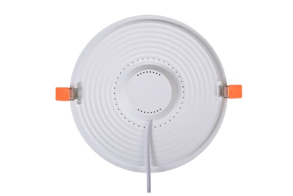 LED Deckenlampe Aluminium Weiß 3000 K B:22 cm edel